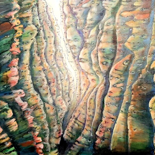 Canyon nach Gerhard Richter